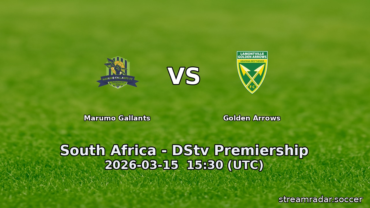 Marumo Gallants vs Golden Arrows