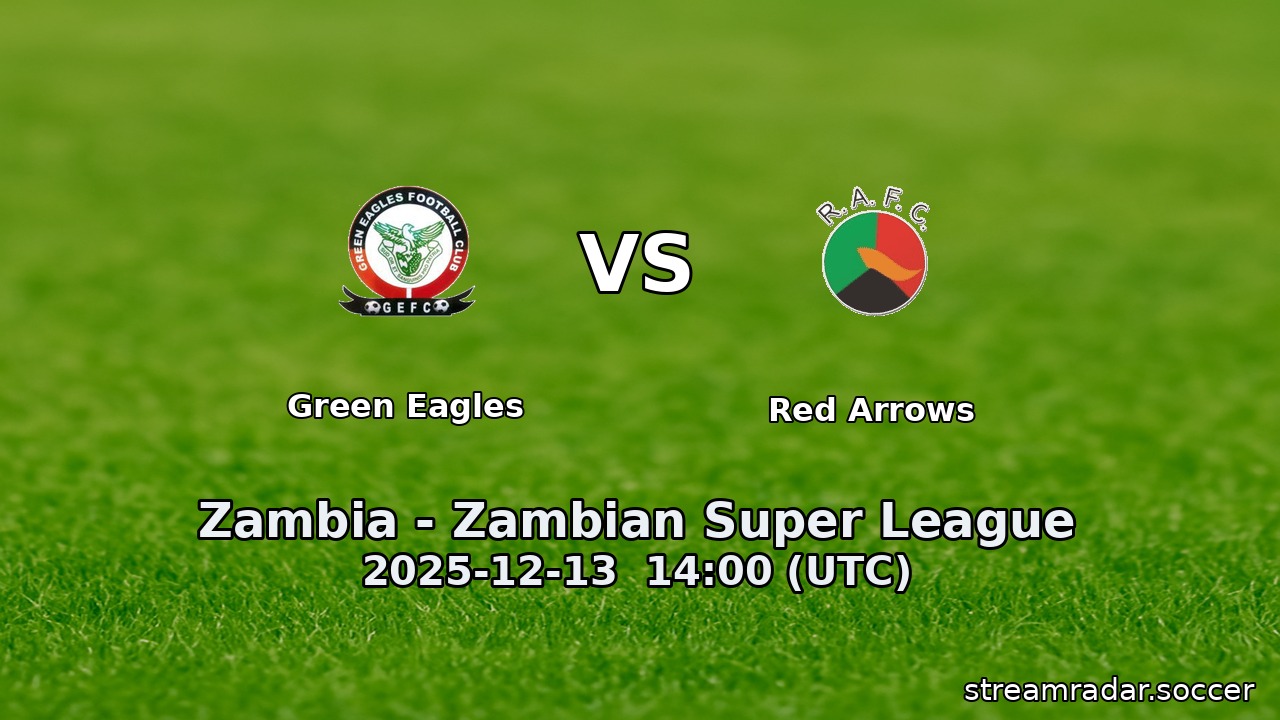 Green Eagles vs Red Arrows