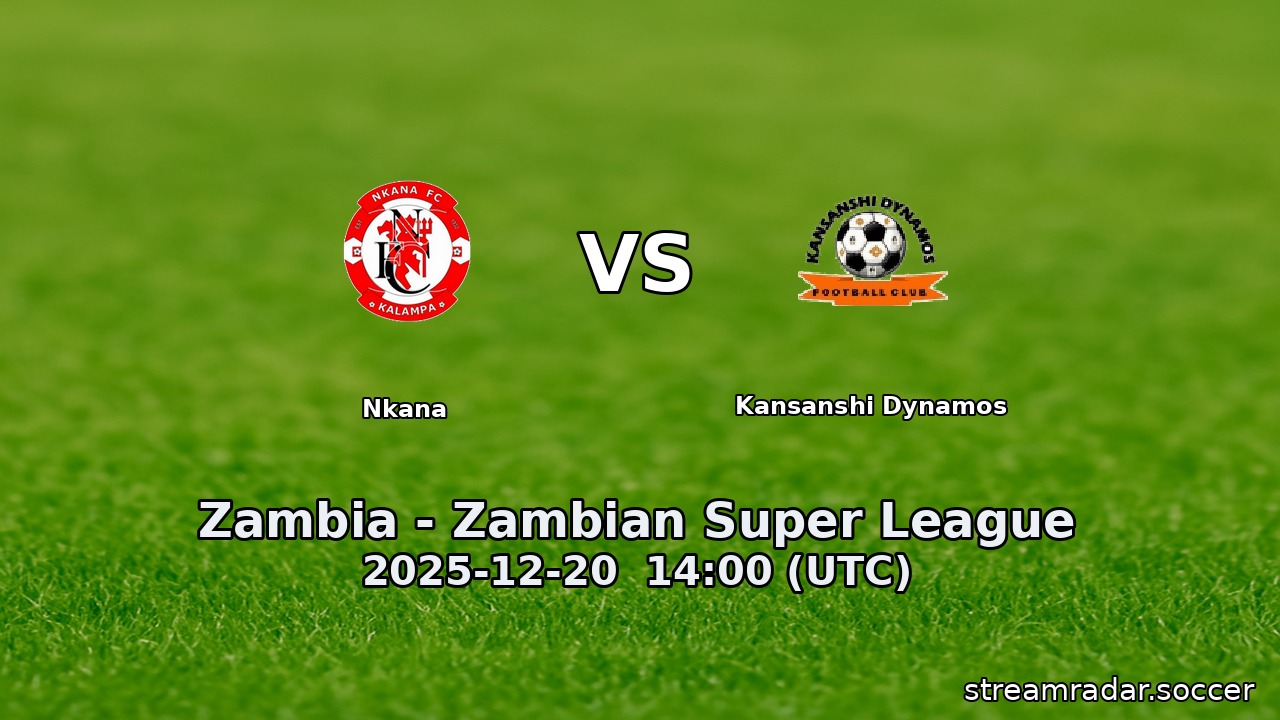 Nkana vs Kansanshi Dynamos
