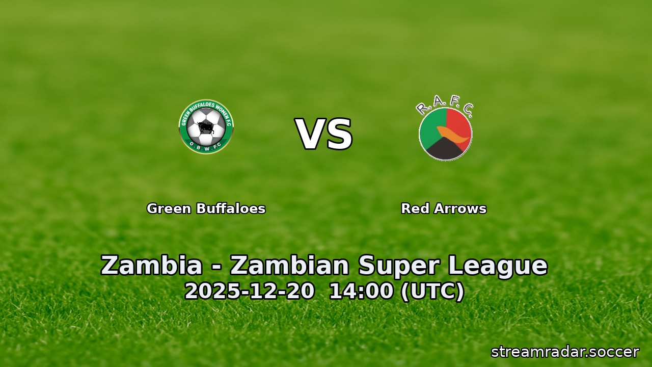 Green Buffaloes vs Red Arrows