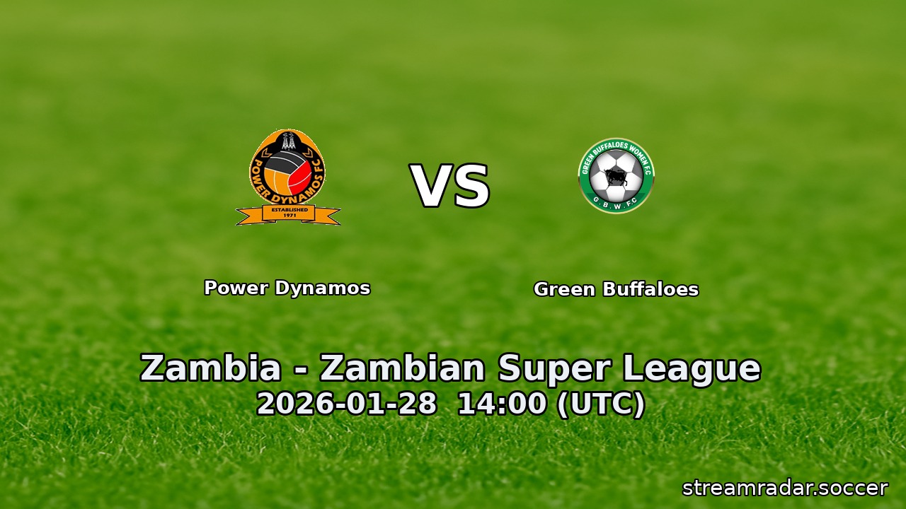 Power Dynamos vs Green Buffaloes