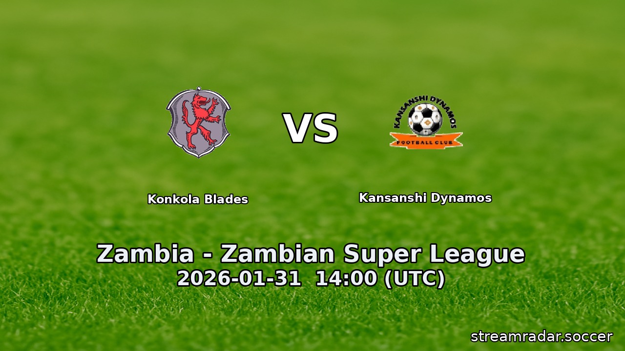 Konkola Blades vs Kansanshi Dynamos