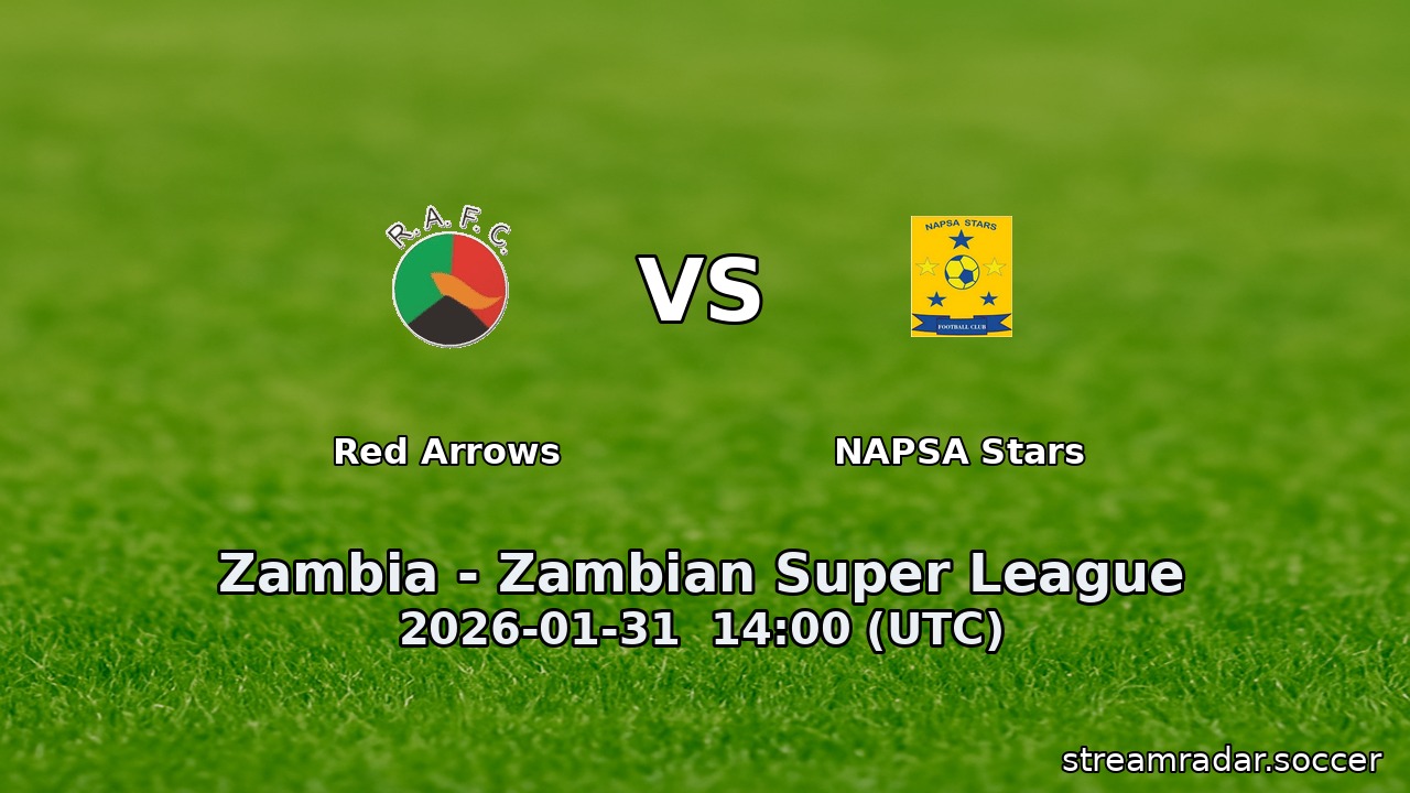 Red Arrows vs NAPSA Stars