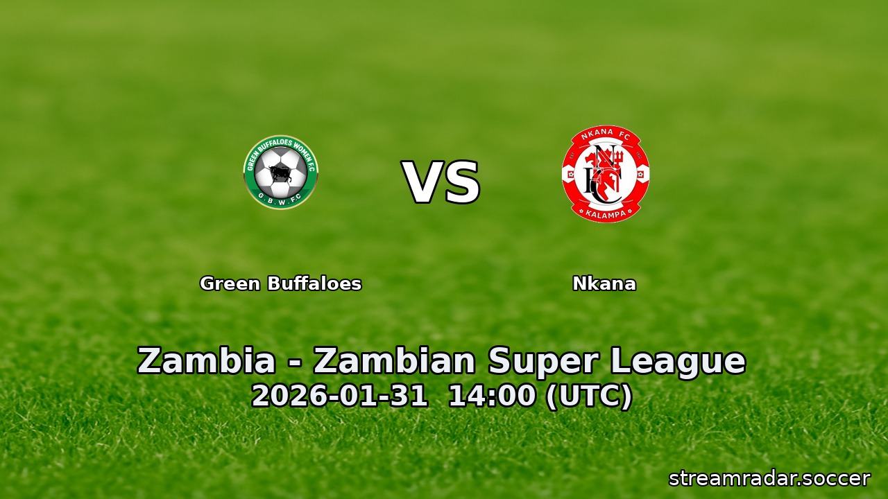 Green Buffaloes vs Nkana