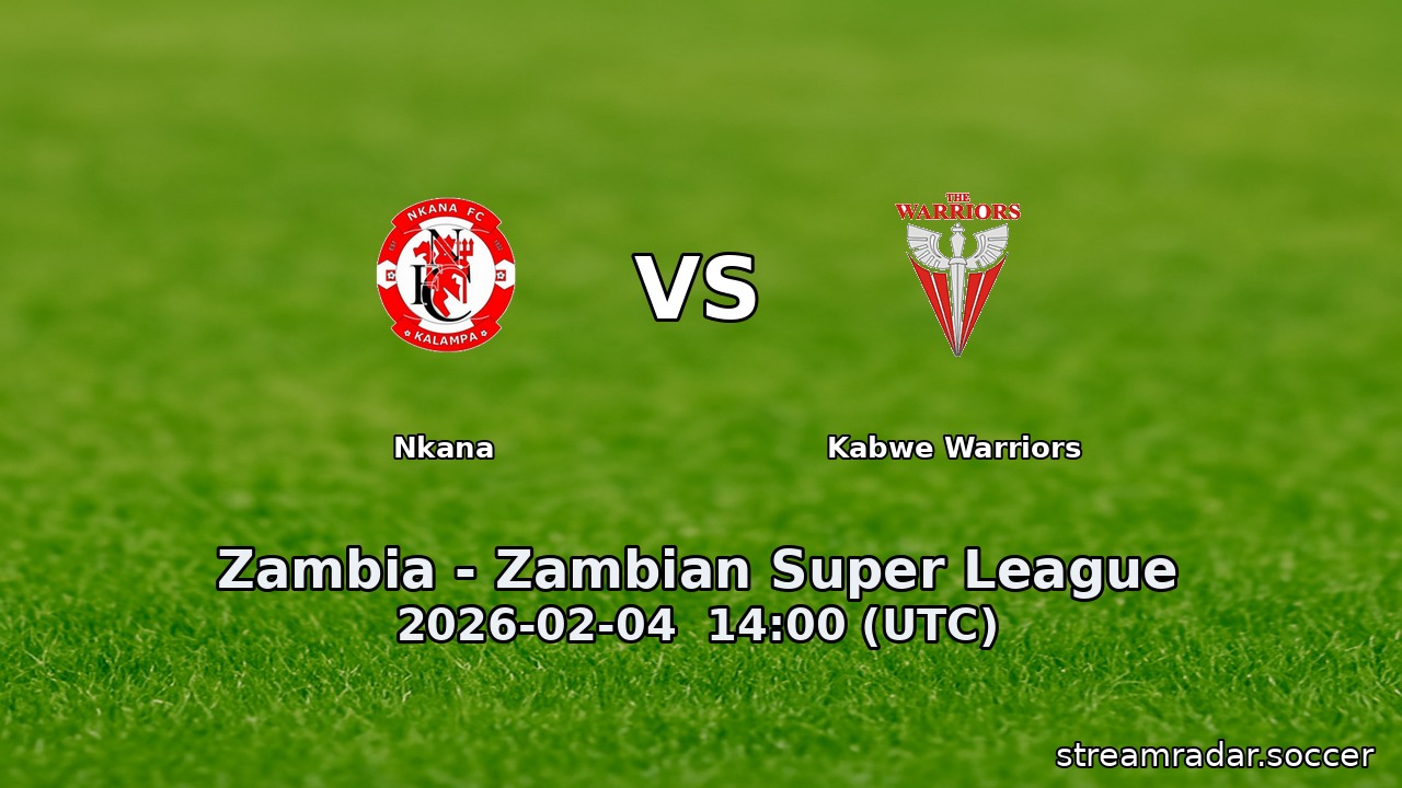 Nkana vs Kabwe Warriors