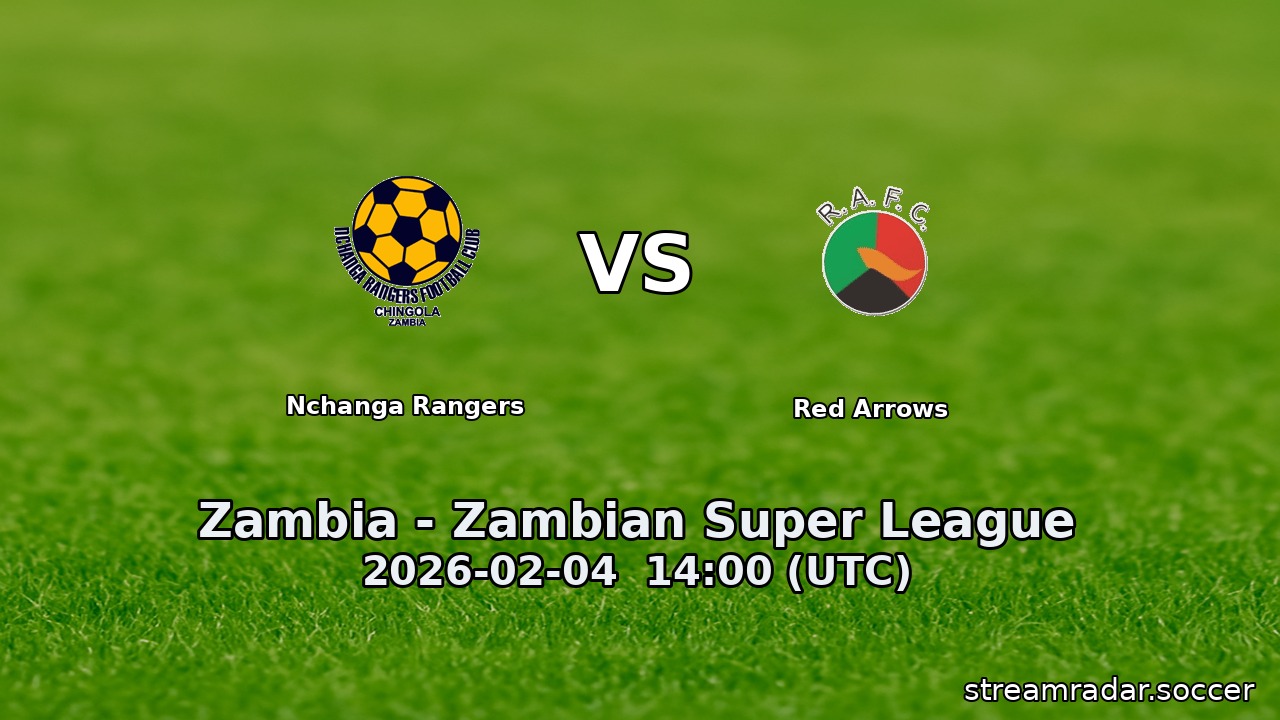 Nchanga Rangers vs Red Arrows