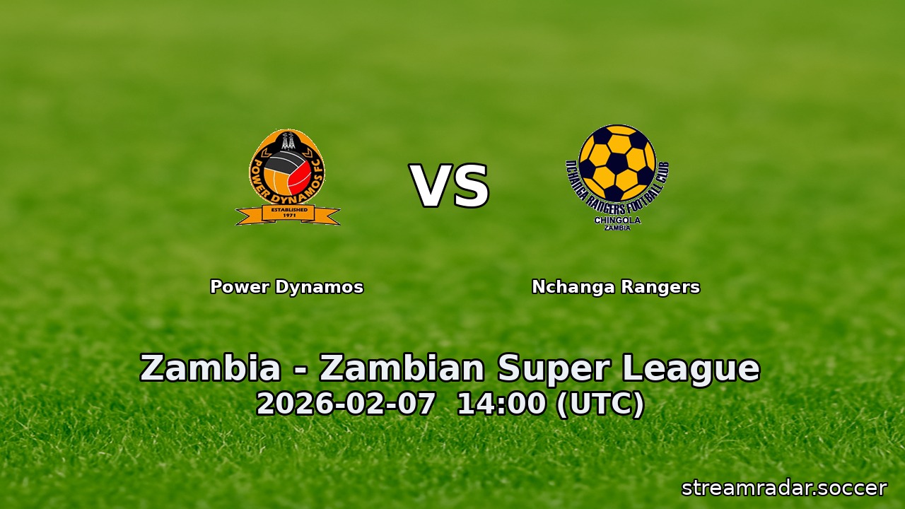 Power Dynamos vs Nchanga Rangers