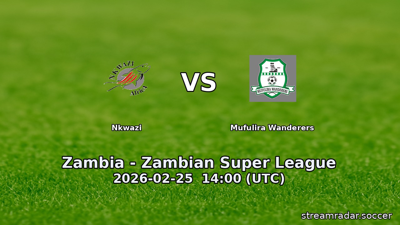 Nkwazi vs Mufulira Wanderers