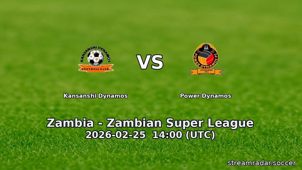 Kansanshi Dynamos vs Power Dynamos