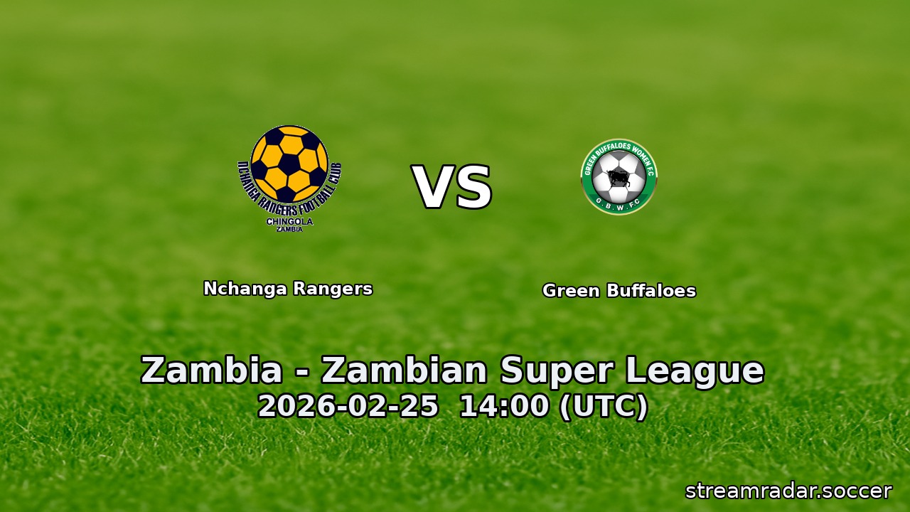Nchanga Rangers vs Green Buffaloes