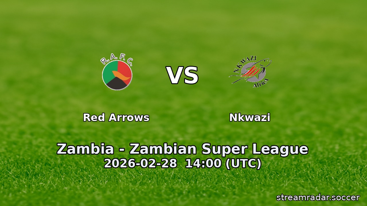 Red Arrows vs Nkwazi