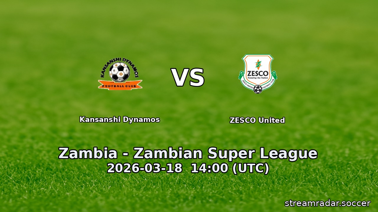 Kansanshi Dynamos vs ZESCO United