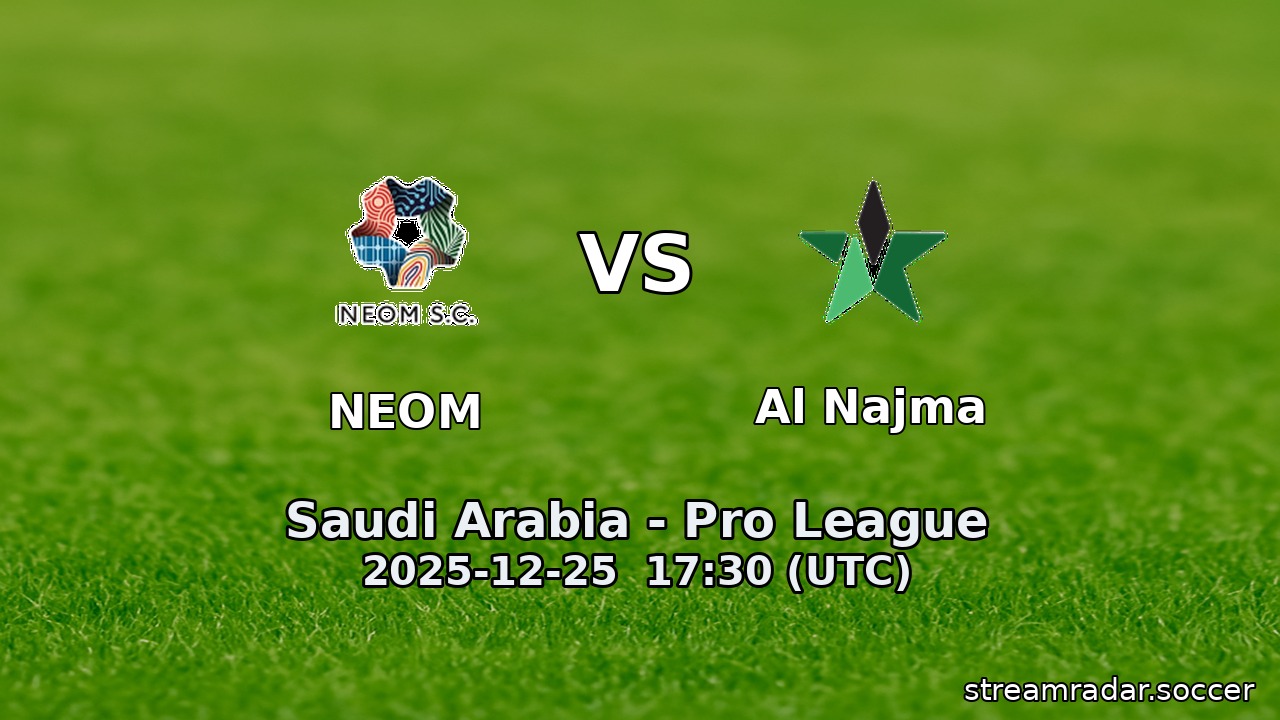 NEOM vs Al Najma
