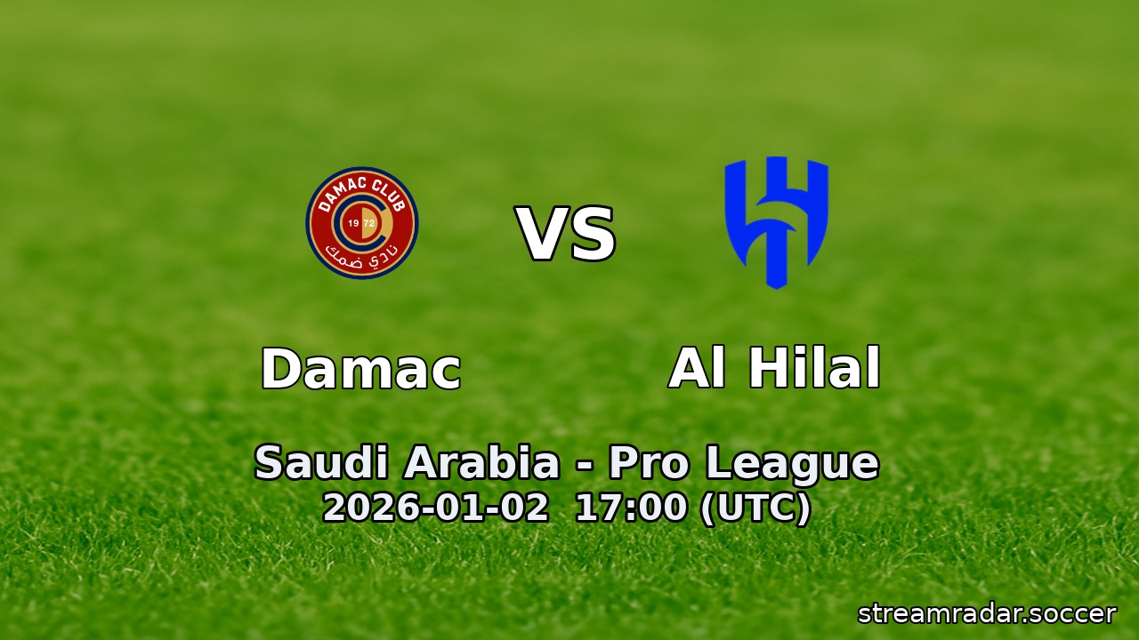 Damac vs Al Hilal