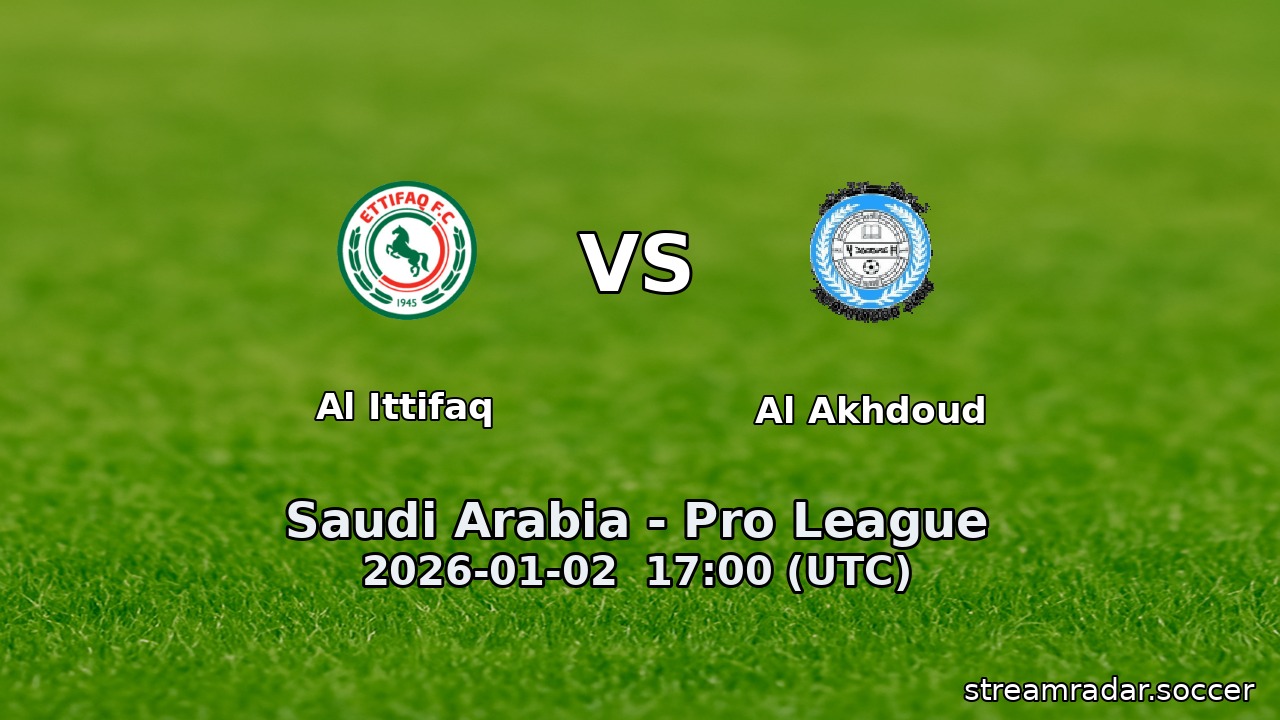 Al Ittifaq vs Al Akhdoud