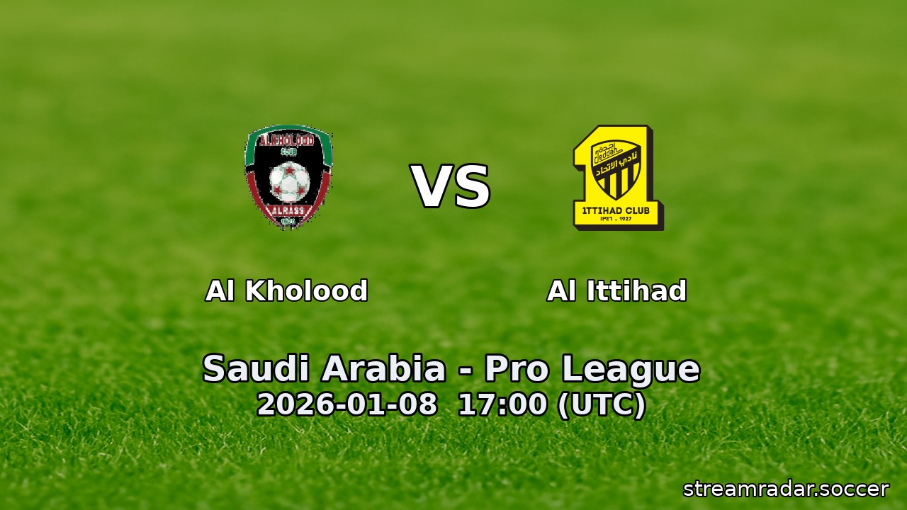 Al Kholood vs Al Ittihad