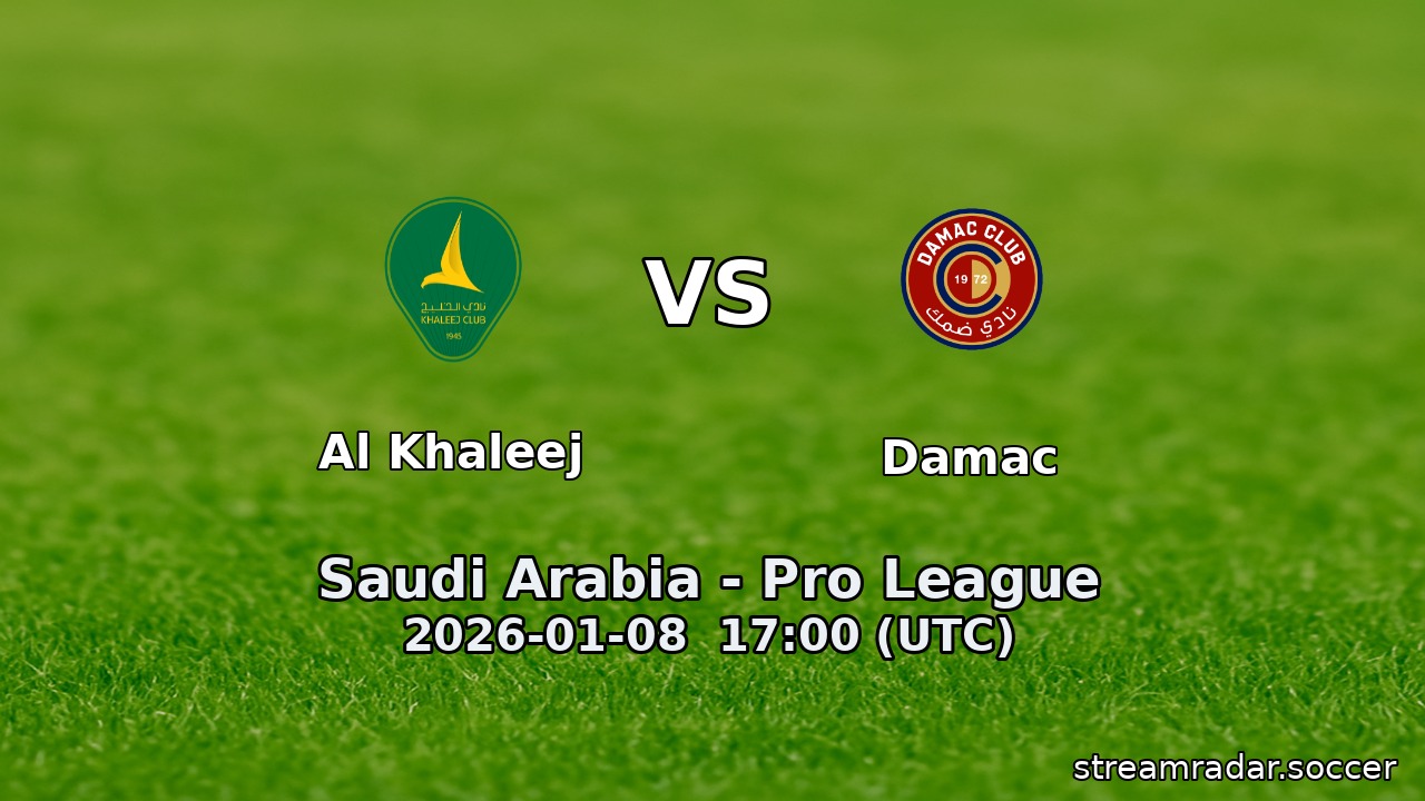 Al Khaleej vs Damac
