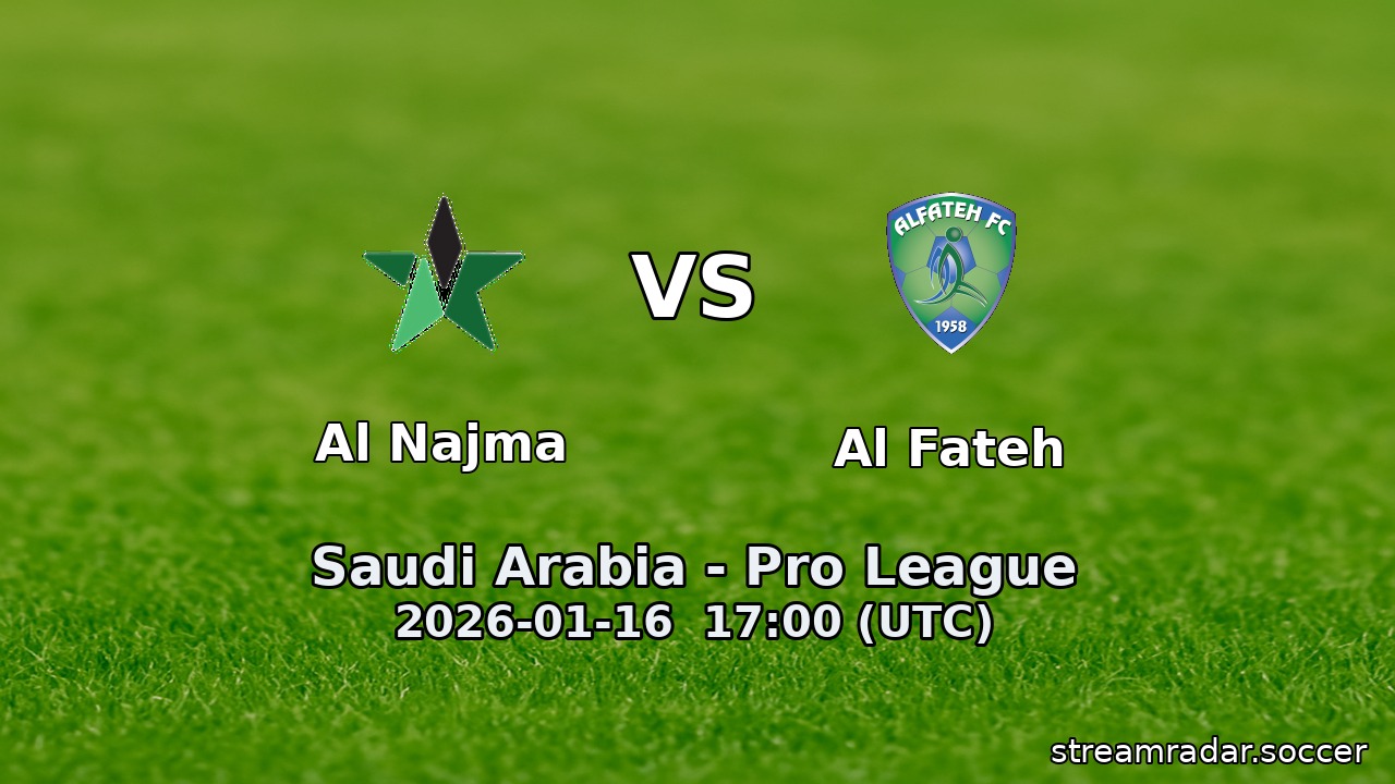 Al Najma vs Al Fateh