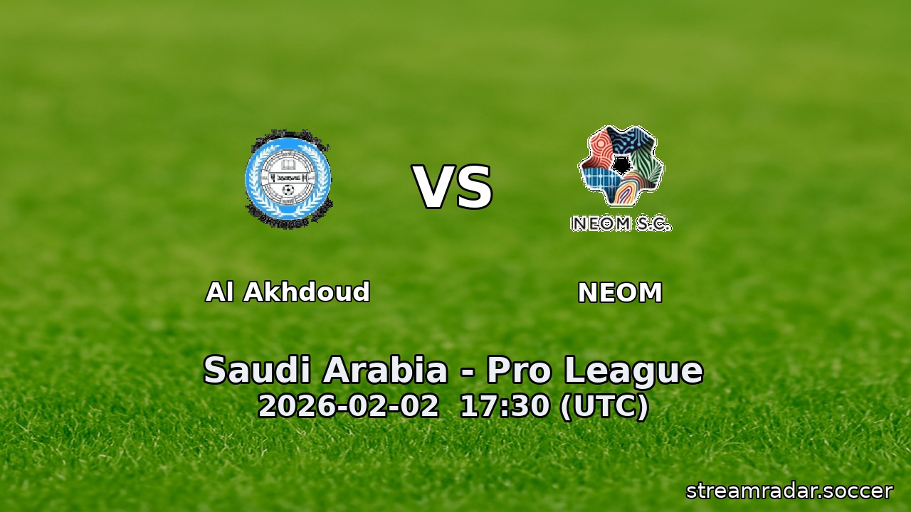 Al Akhdoud vs NEOM