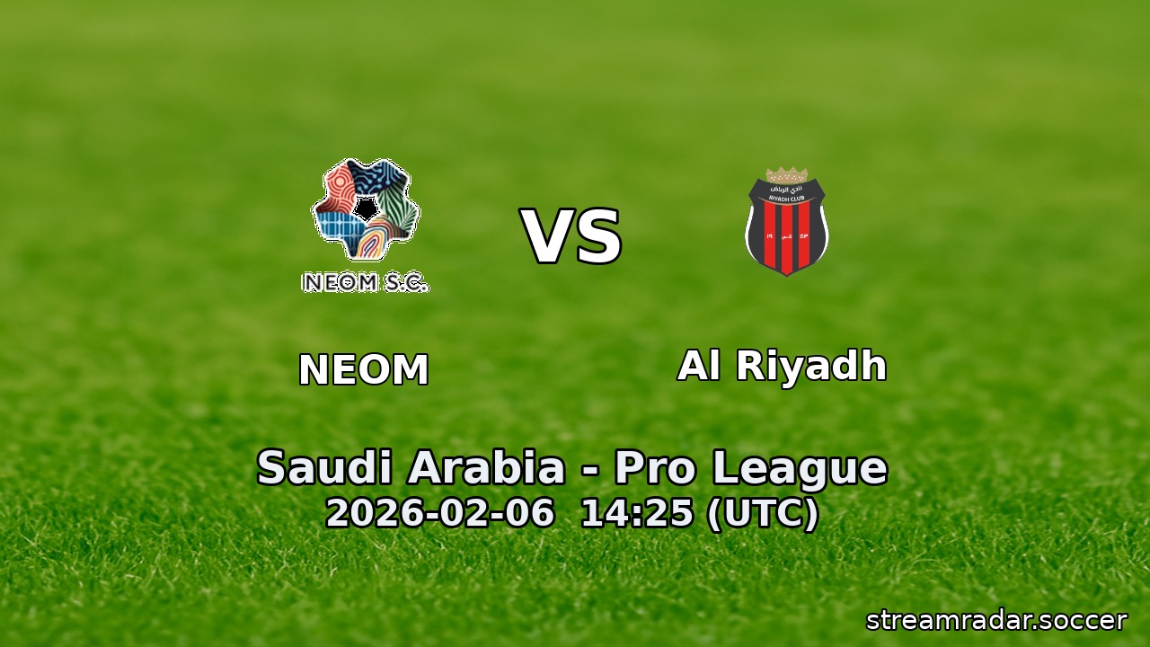 NEOM vs Al Riyadh