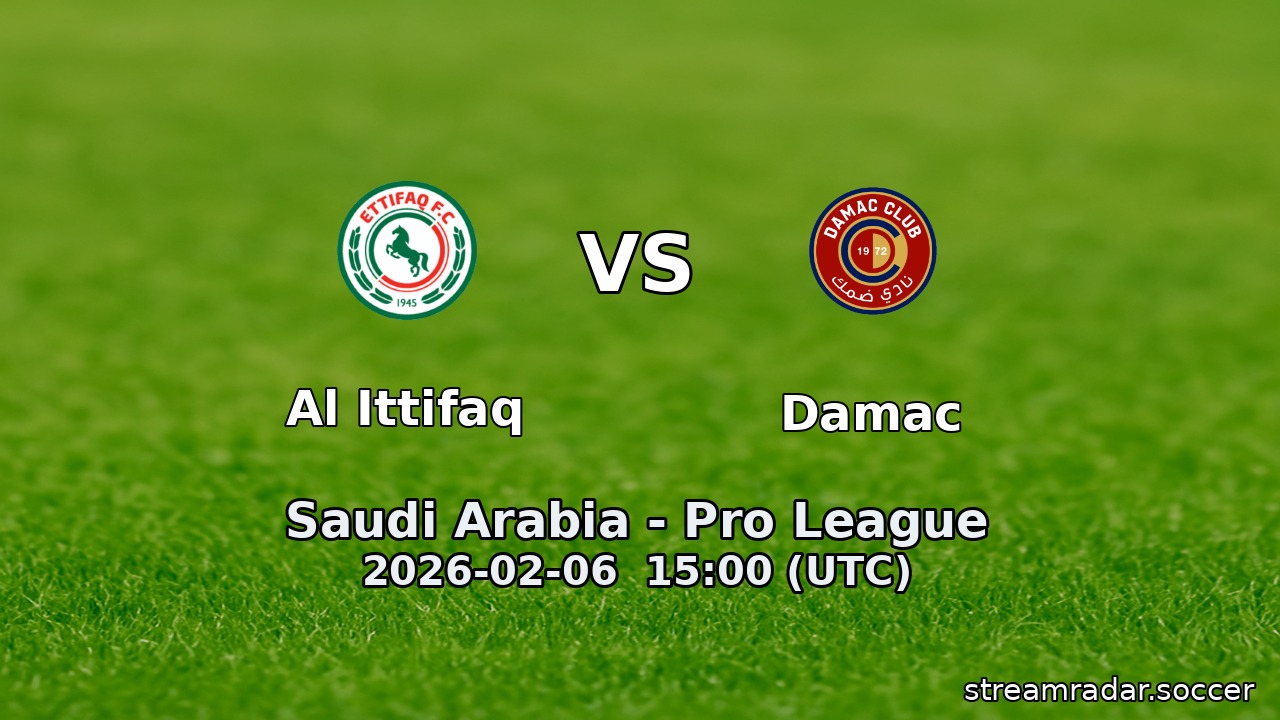 Al Ittifaq vs Damac
