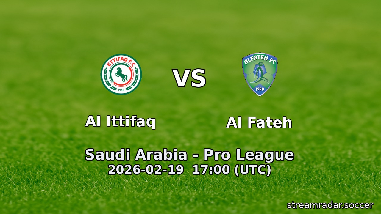 Al Ittifaq vs Al Fateh