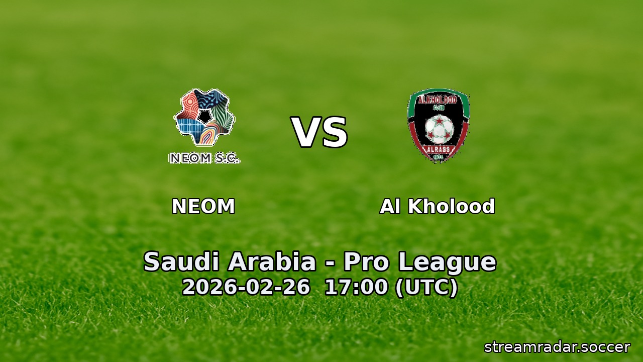 NEOM vs Al Kholood