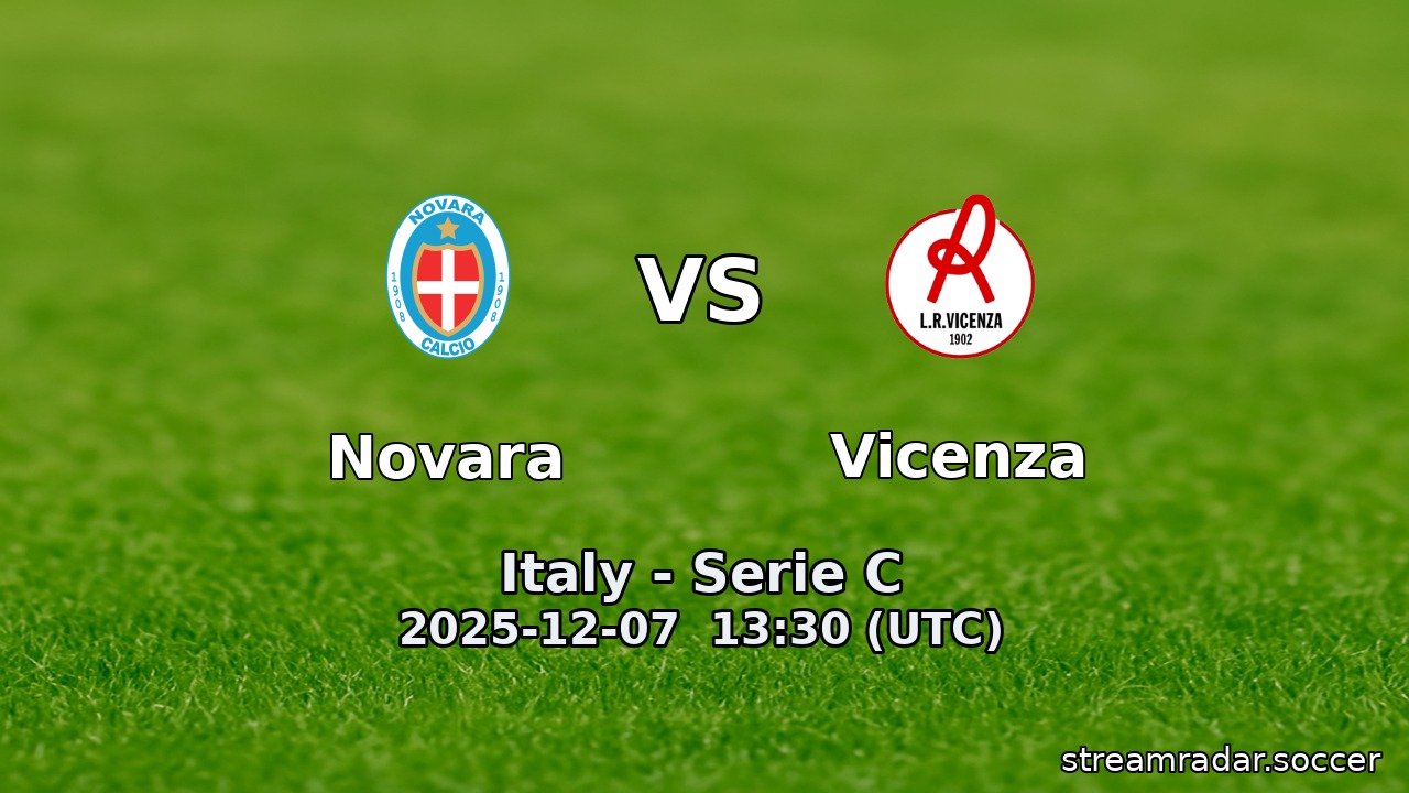 Novara vs Vicenza