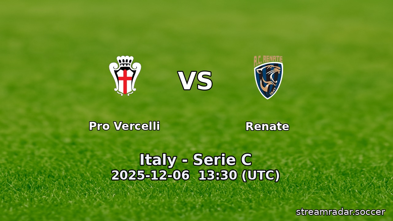 Pro Vercelli vs Renate