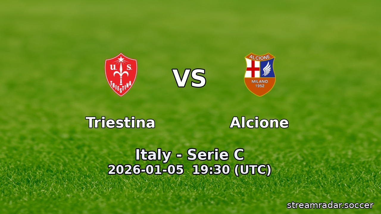 Triestina vs Alcione