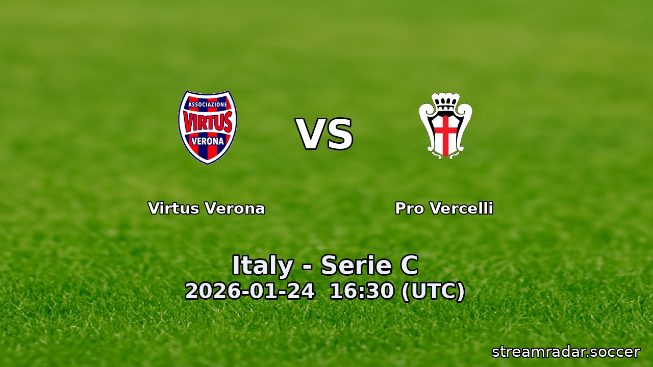 Virtus Verona vs Pro Vercelli