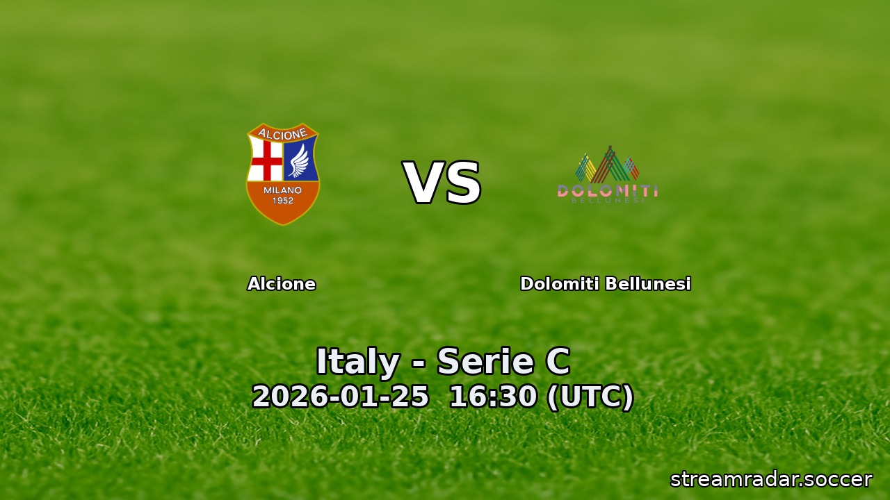 Alcione vs Dolomiti Bellunesi
