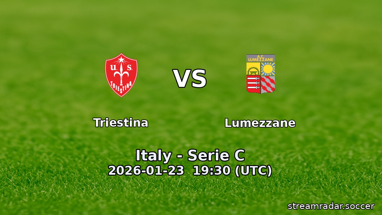 Triestina vs Lumezzane