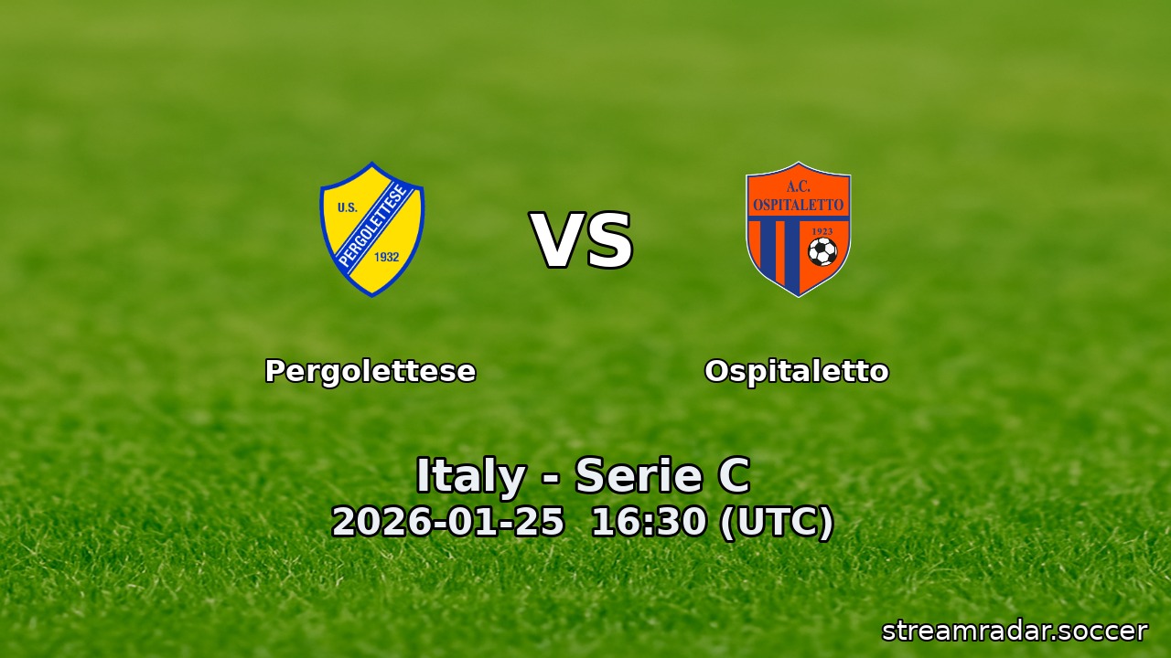 Pergolettese vs Ospitaletto