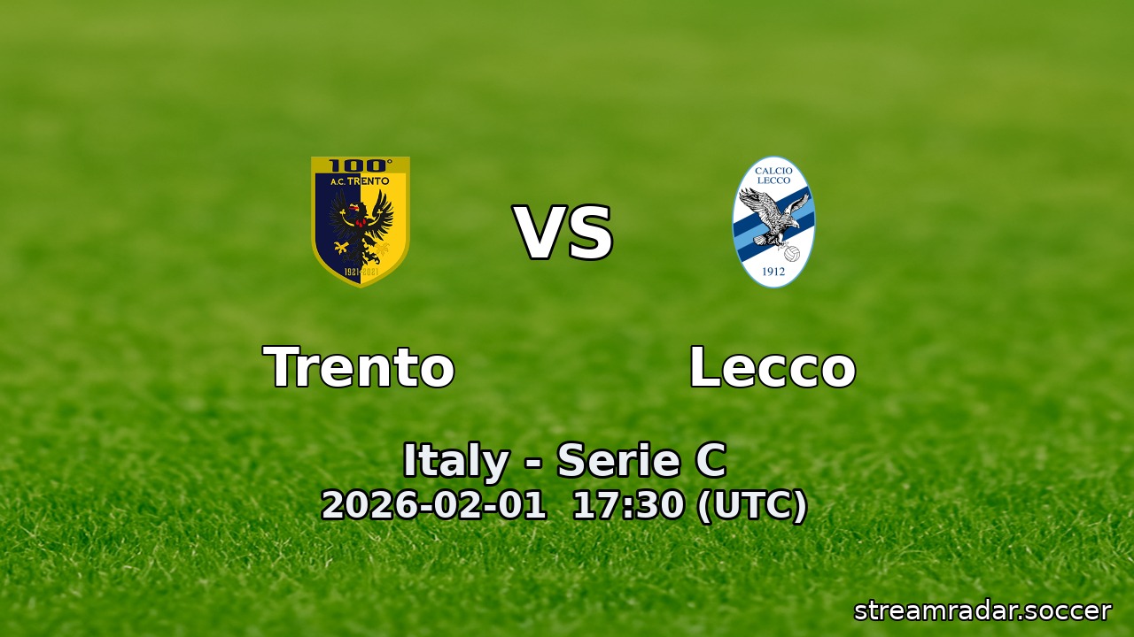 Trento vs Lecco