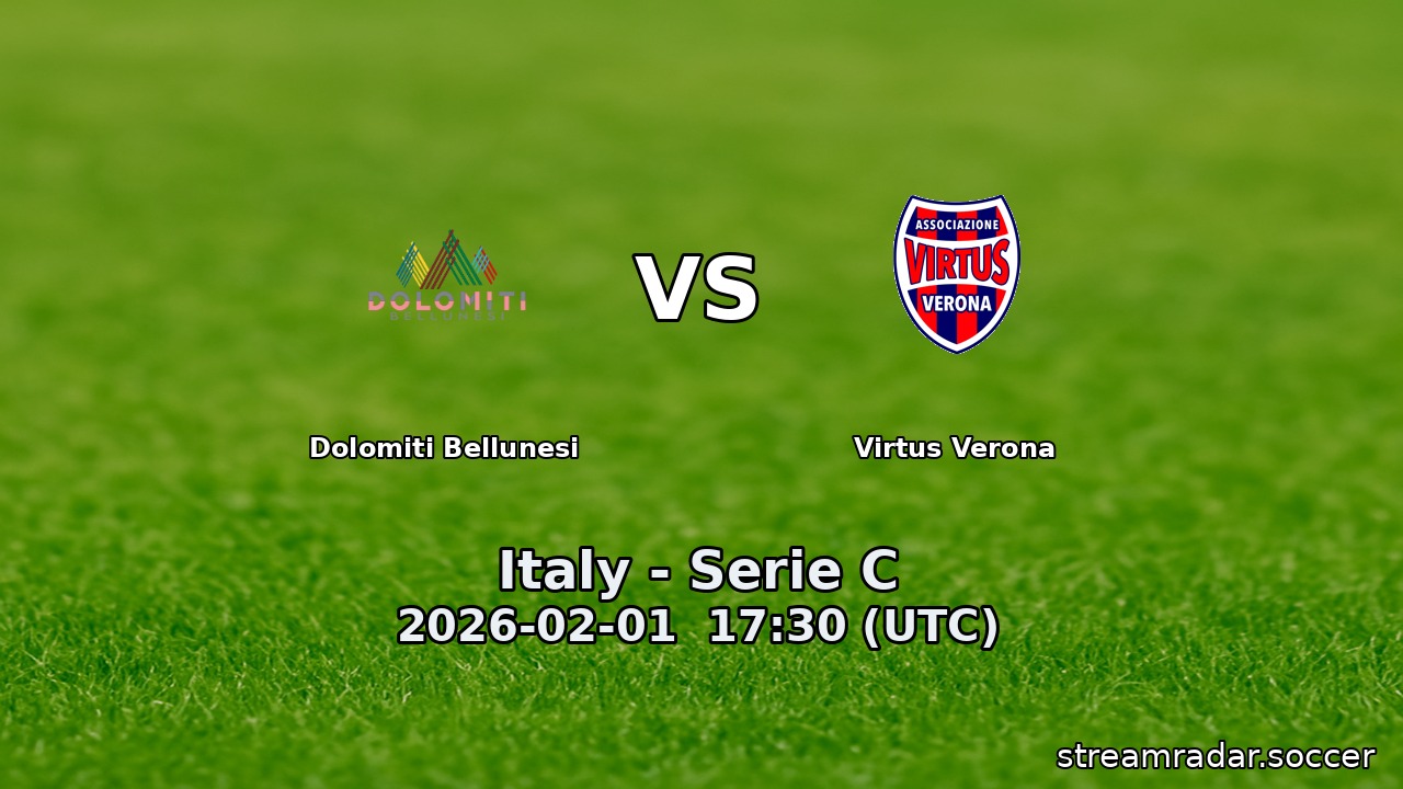 Dolomiti Bellunesi vs Virtus Verona