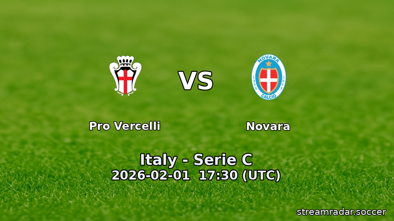 Pro Vercelli vs Novara