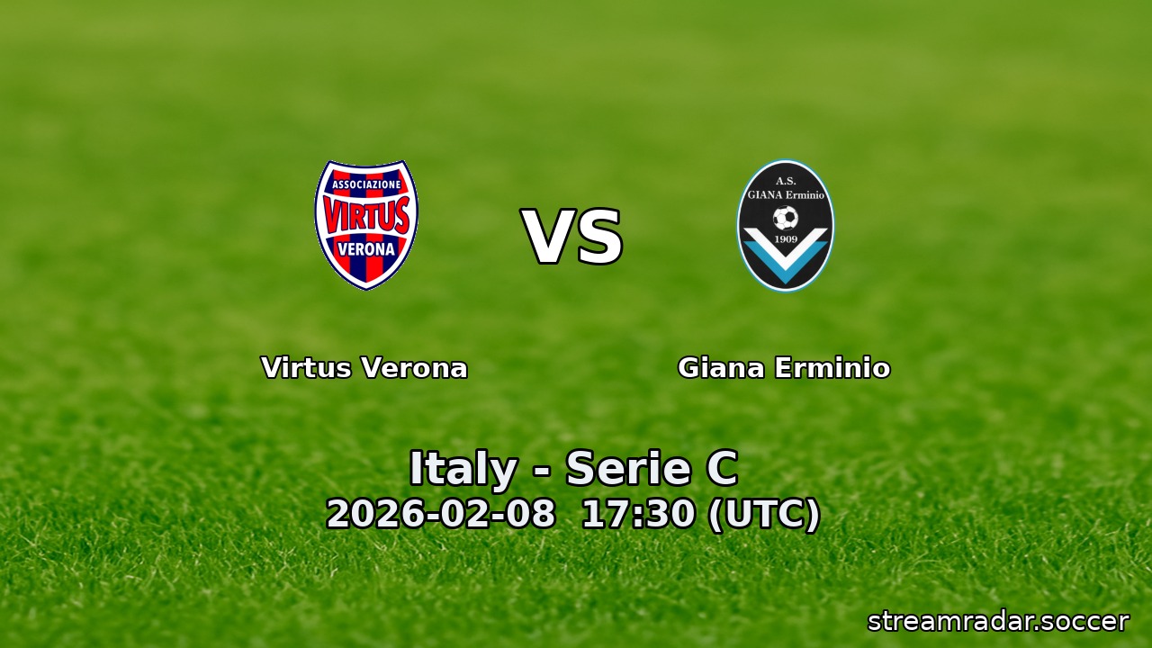 Virtus Verona vs Giana Erminio