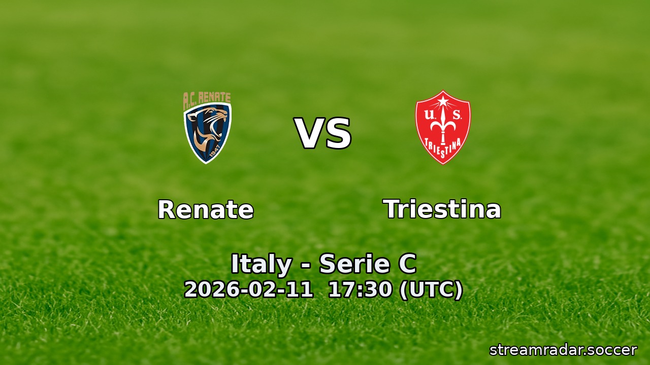 Renate vs Triestina