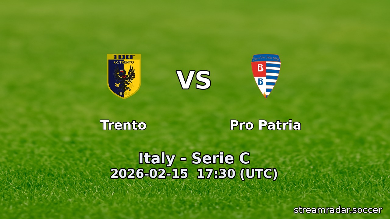 Trento vs Pro Patria