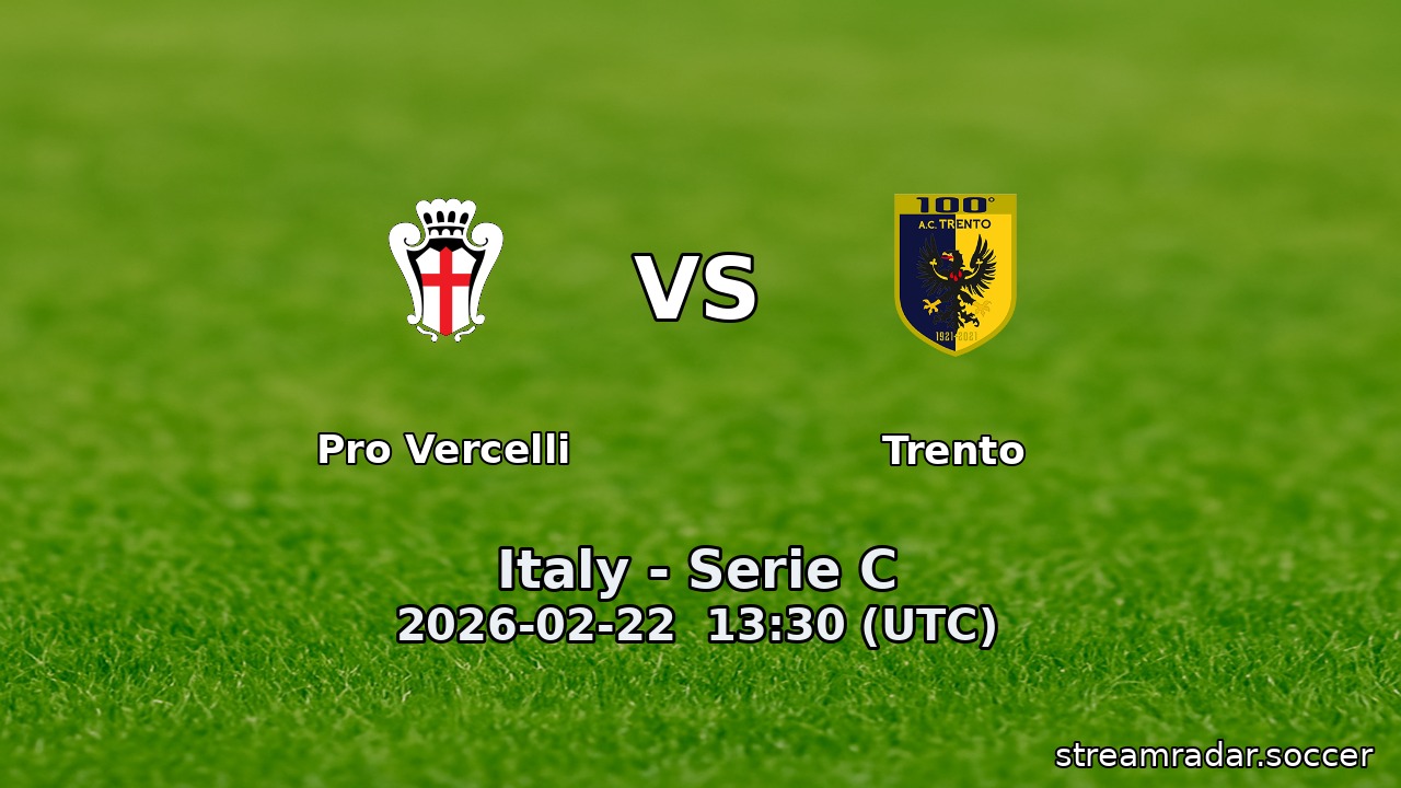 Pro Vercelli vs Trento
