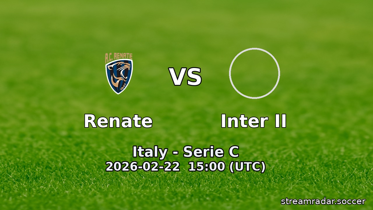 Renate vs Inter II