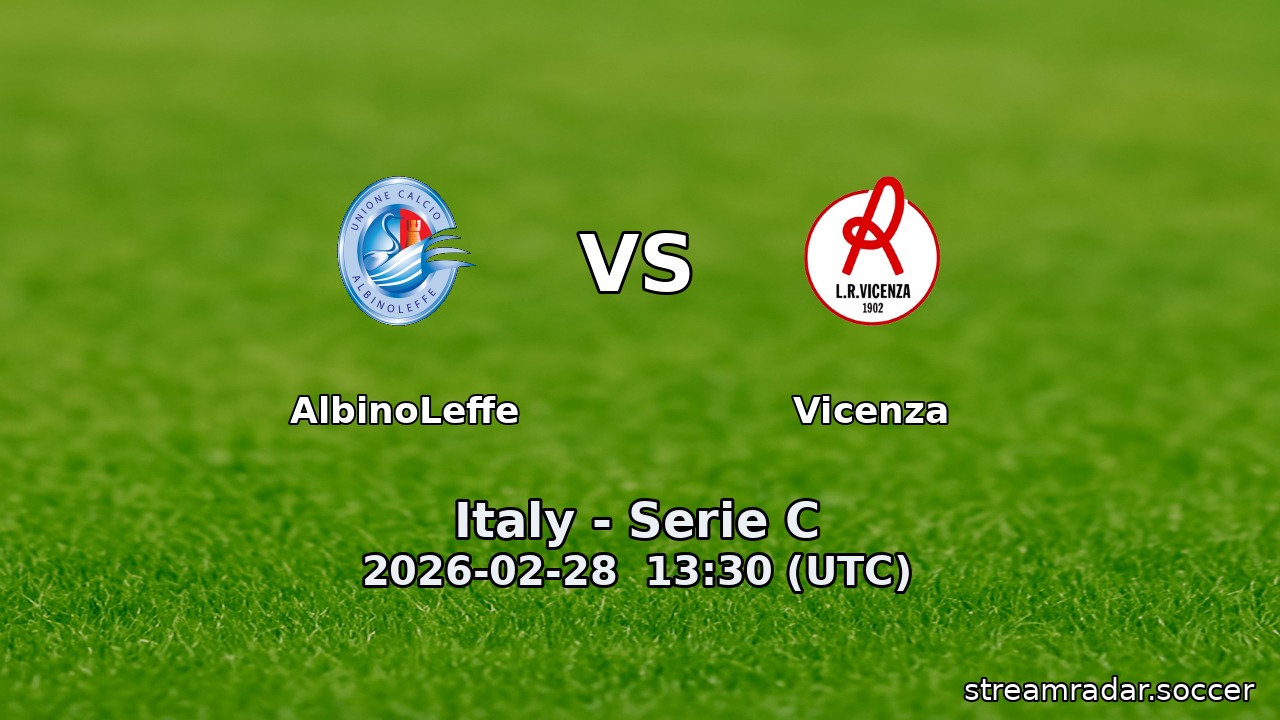 AlbinoLeffe vs Vicenza