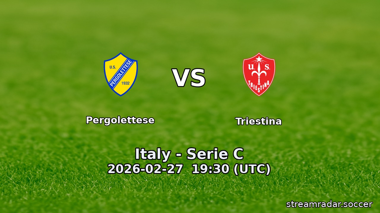 Pergolettese vs Triestina