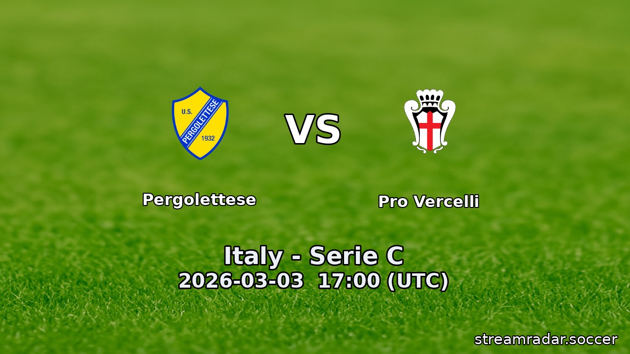 Pergolettese vs Pro Vercelli