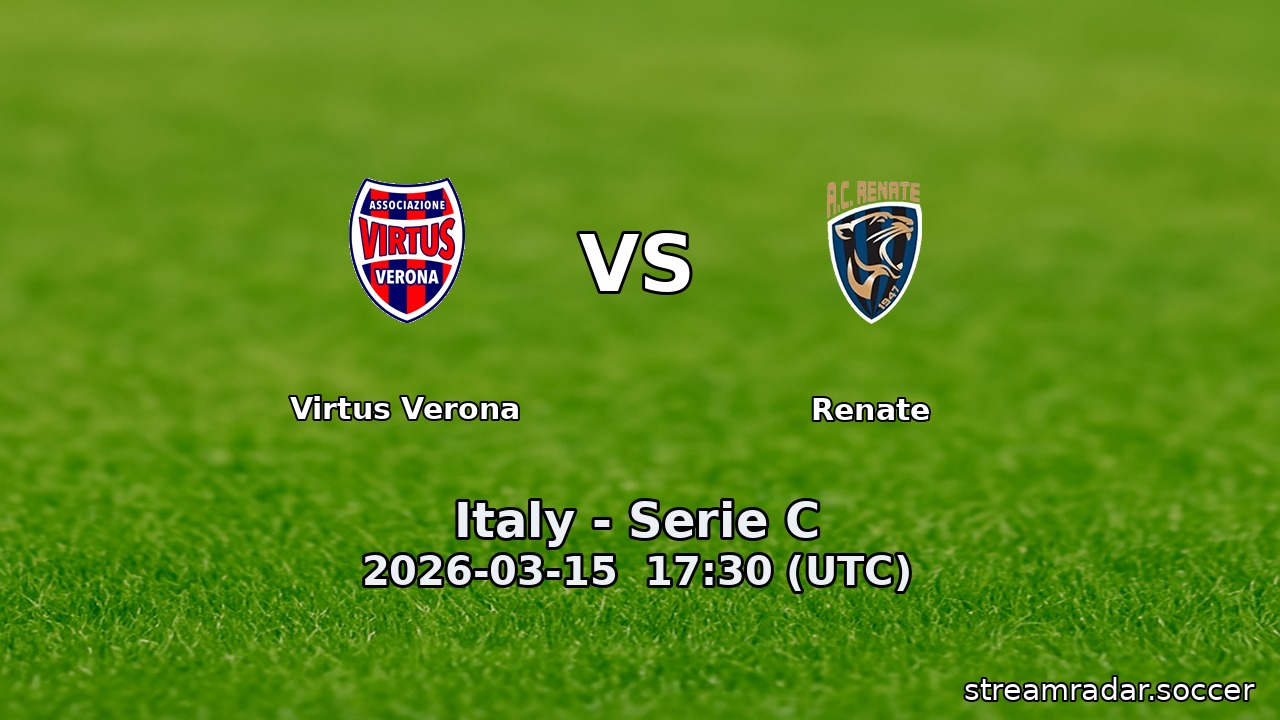 Virtus Verona vs Renate