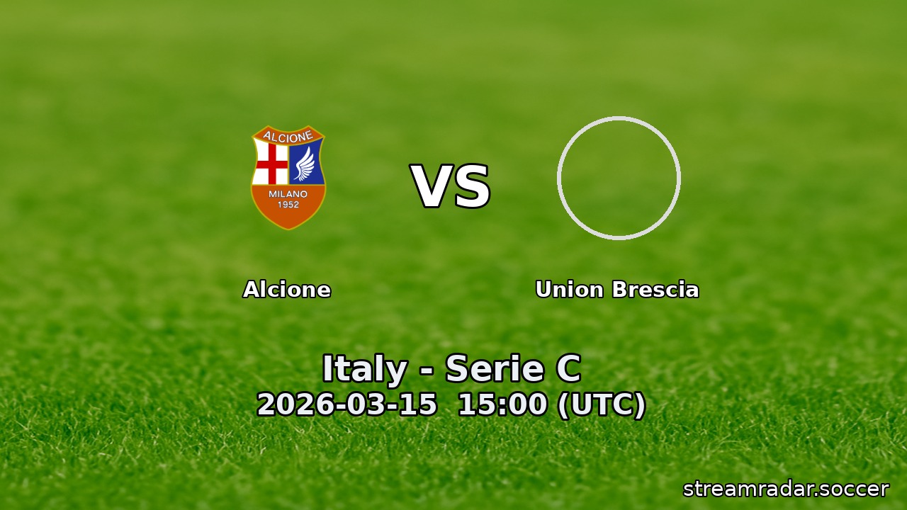 Alcione vs Union Brescia