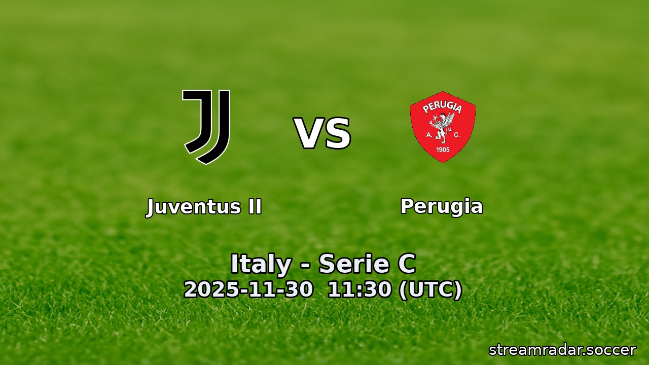 Juventus II vs Perugia