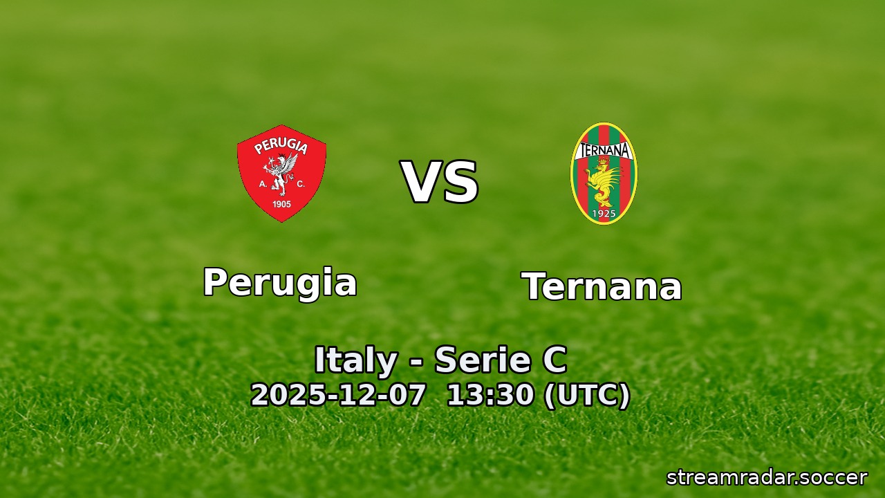 Perugia vs Ternana