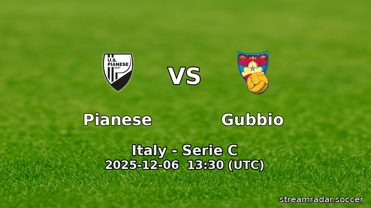 Pianese vs Gubbio